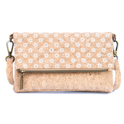 Vegan Cork Mini Crossbody Clutch BAG-2373