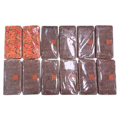 Pack of 12 Printed Cork Zip-Around Wallets  BAGD-624-12