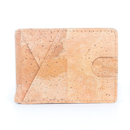 Cork Wallet Minimalist with Money Clip RFID Blocking Bifold  BAG-2276