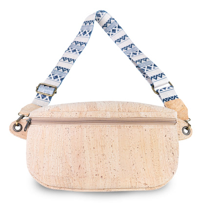 Cork Crossbody Belt Bag with Strap Options | Vegan Fanny Pack BAGP-377