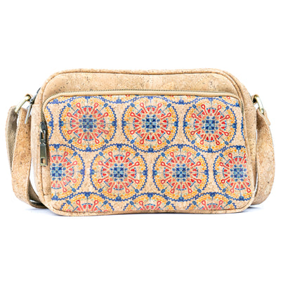 Cork Crossbody Bag – Mandala Pattern BAGD-607