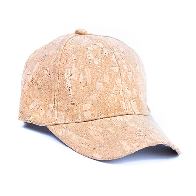 Natural Cork Baseball Cap - Stay Cool and Stylish! L-1065