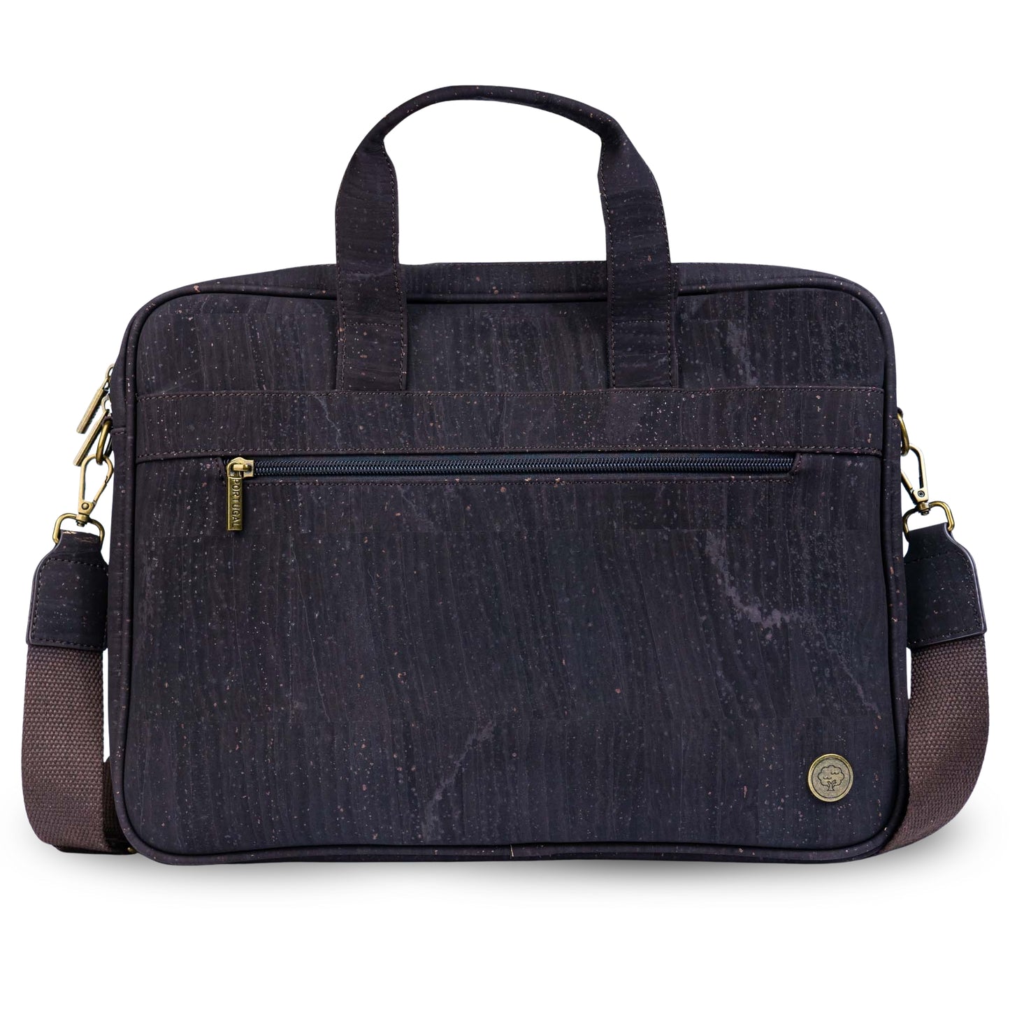 Cork Laptop Briefcase with Shoulder Strap BAG-2392