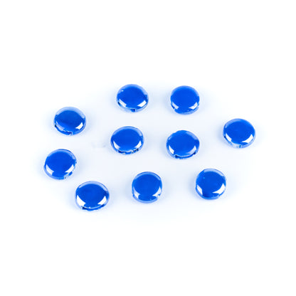 10 Pcs for 10mm flat leather, Flat Ceramic Slider Bead for 10mm Cork Cord    D-5-5-272