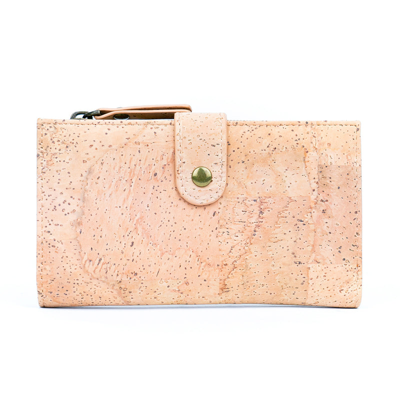 Chic Black and Natural Cork Women&