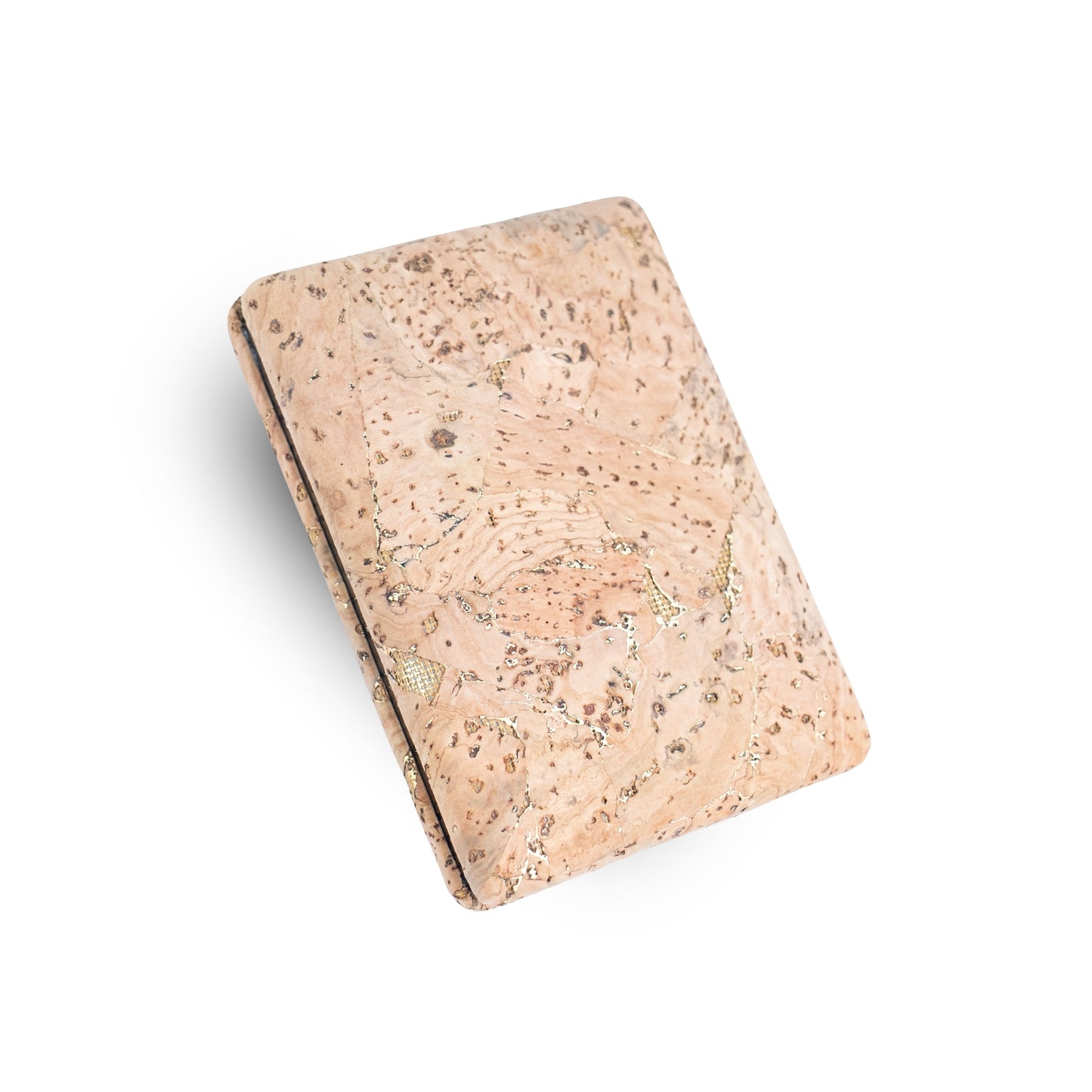 Thick Rectangular Cork Compact Mirror – Double-Sided (12-Pack) L-1213-12
