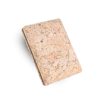 Thick Rectangular Cork Compact Mirror – Double-Sided (12-Pack) L-1213-12