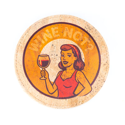 Cork Wine Accessory Gift Set – 4-Piece in Natural Cork Box L-1156