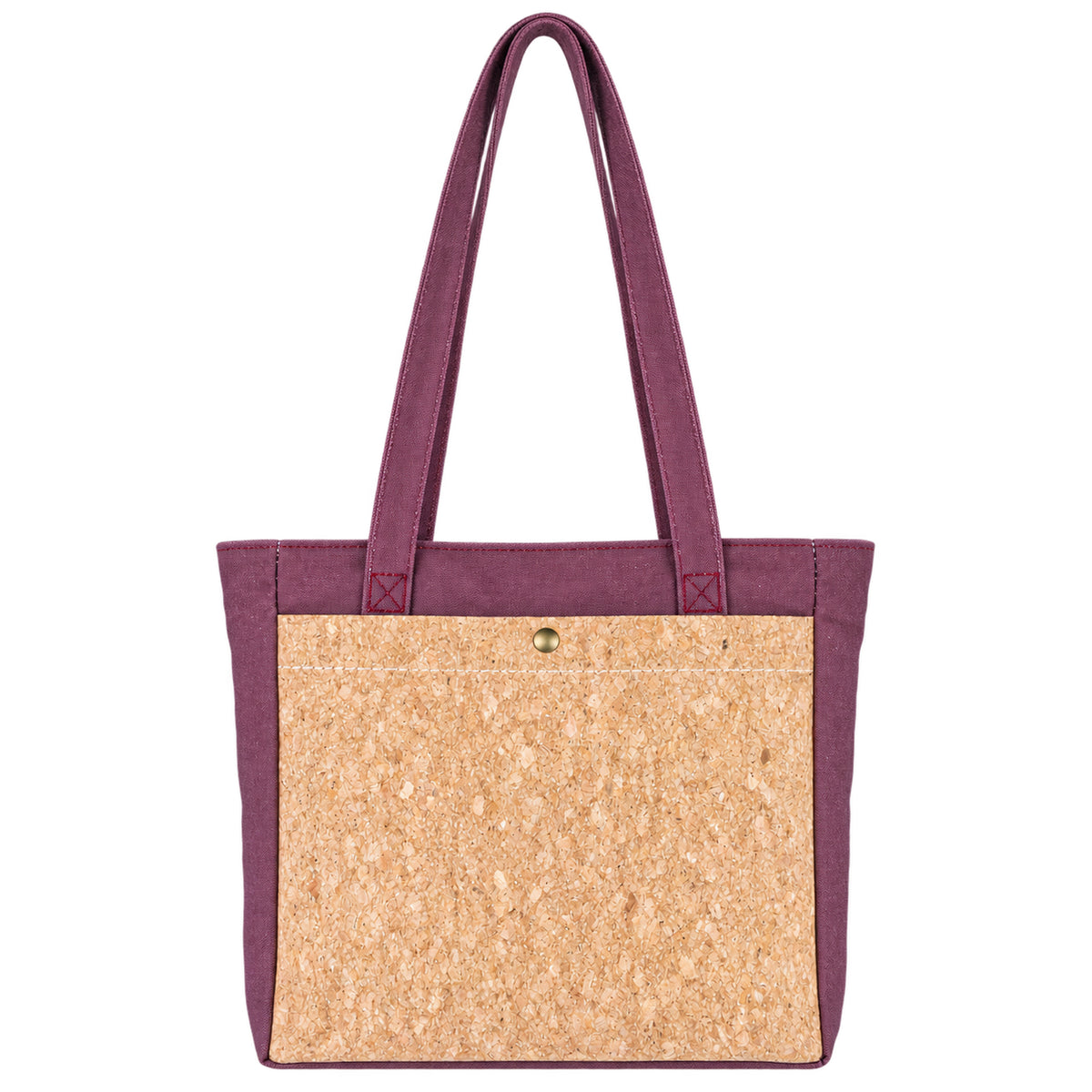 Cork Terra Washed Cotton Tote Bag — BAG-2414