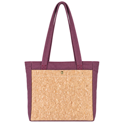 Cork Terra Washed Cotton Tote Bag — BAG-2414