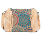 Cork Crossbody Bag – Colorful Tile Pattern BAGD-608