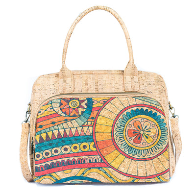 Flash Sale Mandala Print Cork Women's Briefcase BAGD-546