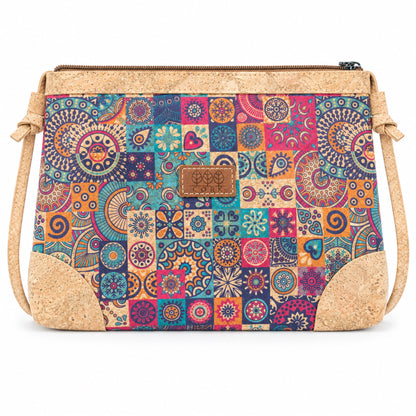 Cork Crossbody Bag with Back Zip Pocket | BAGD-669