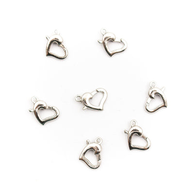 20pcs Heart shaped connecting buckle D-6-231