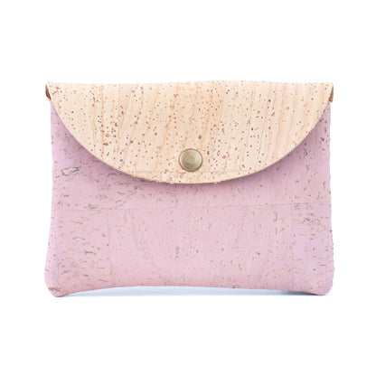 Cork Coin Purse | Set of 5 — Natural Cork Mini Wallet BAGP-306