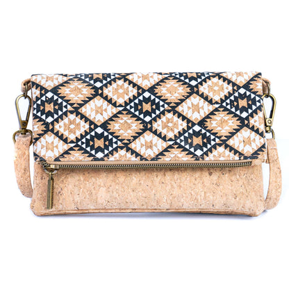 Vegan Cork Mini Crossbody Clutch BAG-2373