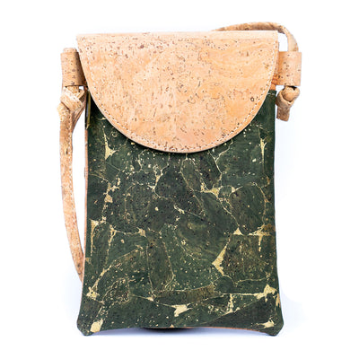 Chic Natural Cork Crossbody Phone Bag for Women BAGP-008-5 (5units)