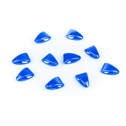10 Pcs for 10mm flat leather, Flat Ceramic Slider Bead for 10mm Cork Cord   D-5-5-273