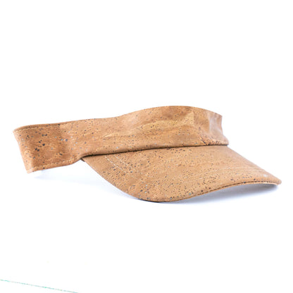 Natural Cork Sun Visor Hat L-1127