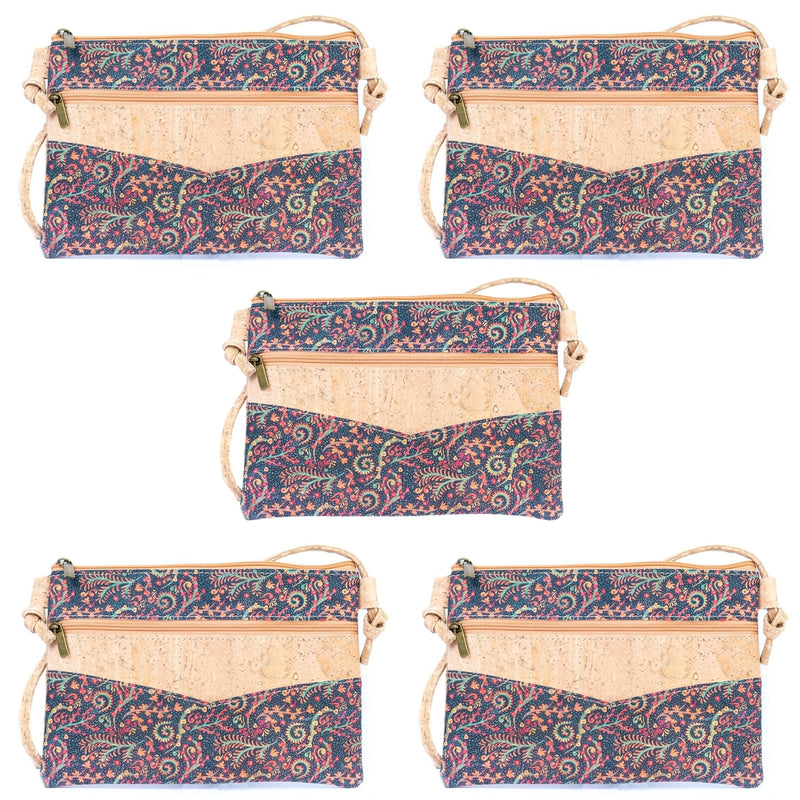 Eco-Friendly Cork Crossbody Phone Bag for Women BAGP-021(5units)