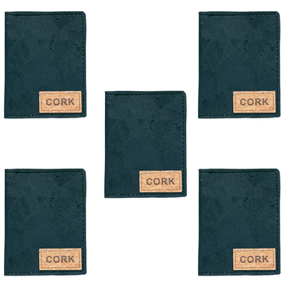 Slim Cork Card Wallet with ID Window BAGP-251A（5units）