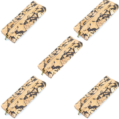 Cork Pencil Case – Pack of 5 | Lightweight, Durable & Stylish BAGP-339