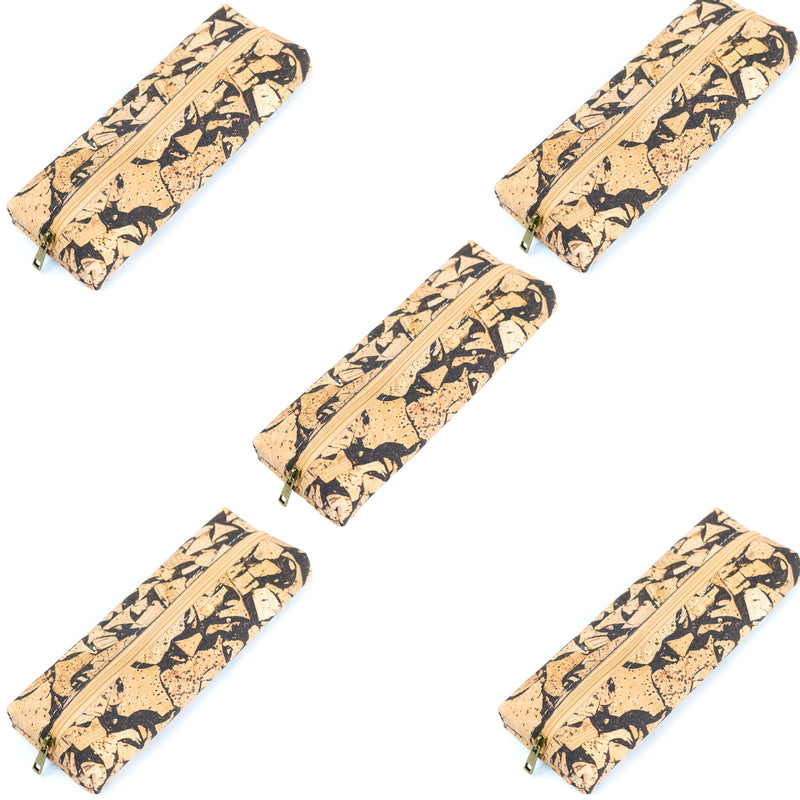 Cork Pencil Case – Pack of 5 | Lightweight, Durable & Stylish BAGP-339