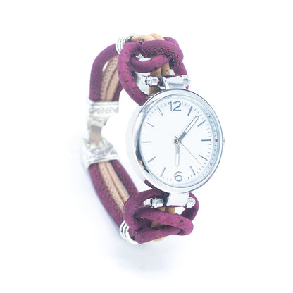 handmade cork watch DIY-002