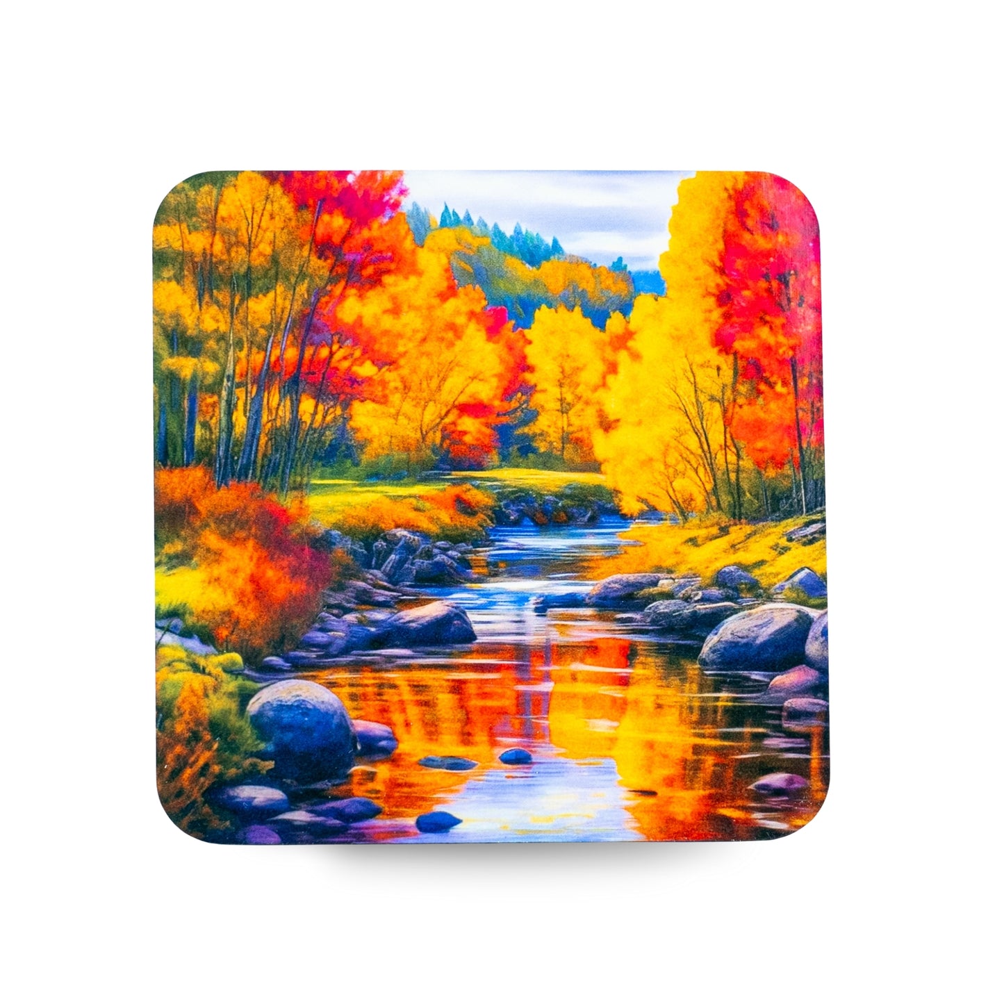 NEW STYLE  Coaster for drinks on Cork Base L-1123 pack of 4