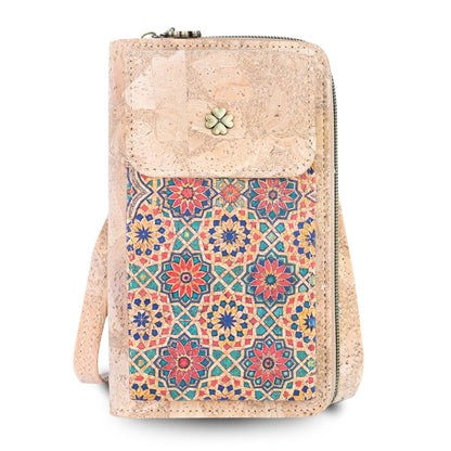 Cork Phone Bag & Wallet — Vegan & Eco-Friendly | 6 Prints