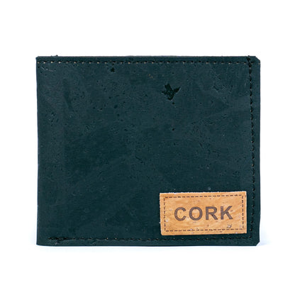 Minimalist Cork Wallet for Men – Natural & Black OptionsBAGP-157（5units）