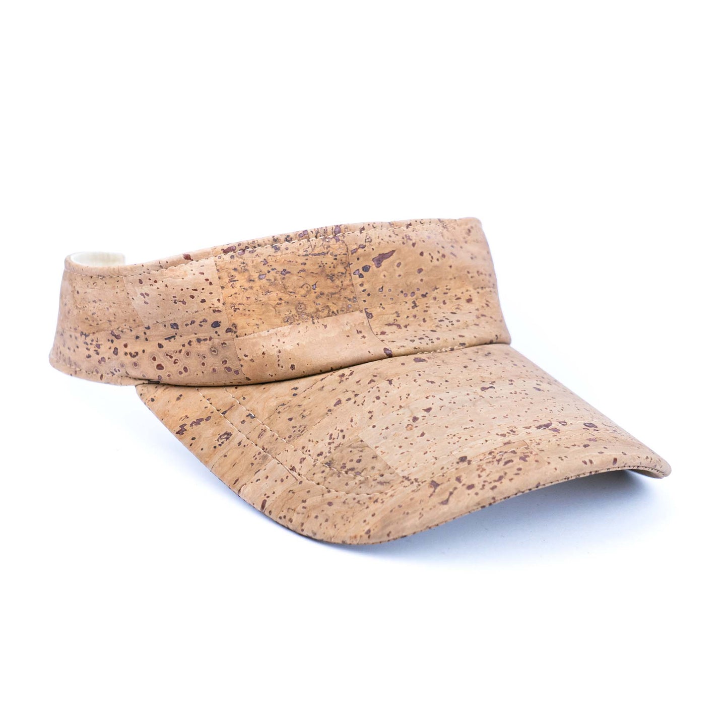 Natural cork sun visor cap One Size Fits All L-1103