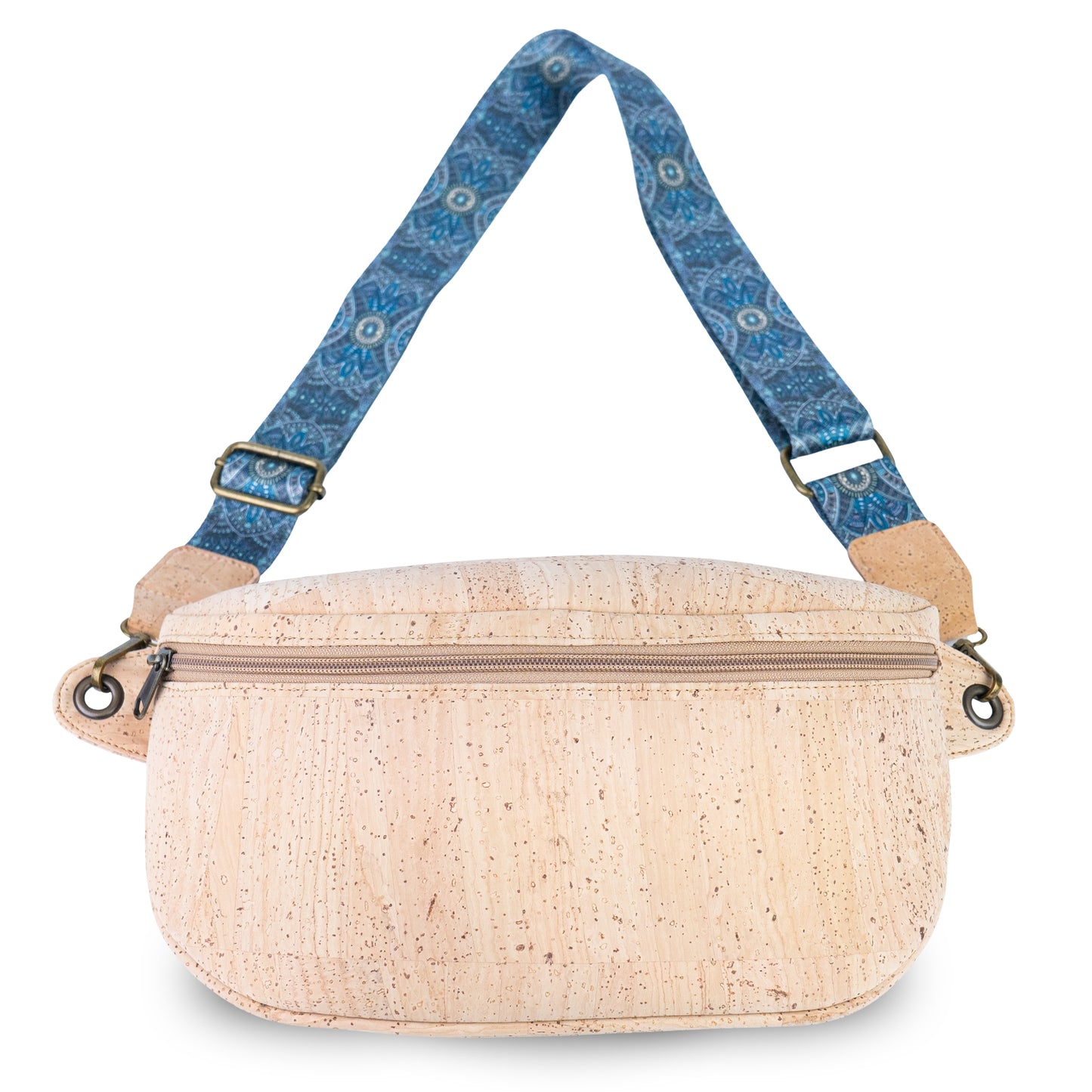 Cork Crossbody Belt Bag with Strap Options | Vegan Fanny Pack BAGP-377