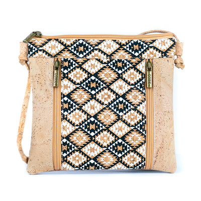 Cork Crossbody Bag with Unique Patterns  BAGP-287