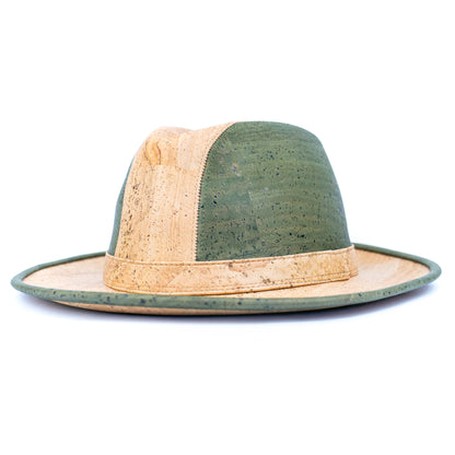 Cork Wide-Brim Fedora Hat L-1140