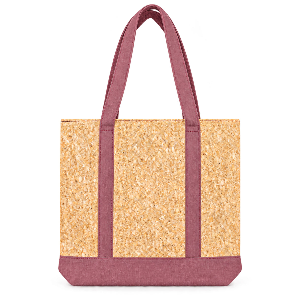 Cork Terra Contrast Cotton Tote Bag — BAG-2415