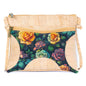 Butterfly & Floral Print Cork Crossbody Bag BAGP-323