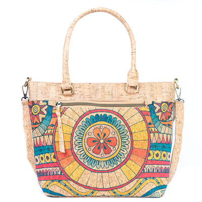 Flash Sale Printed Cork Crossbody and Handbag for Women BAGD-556