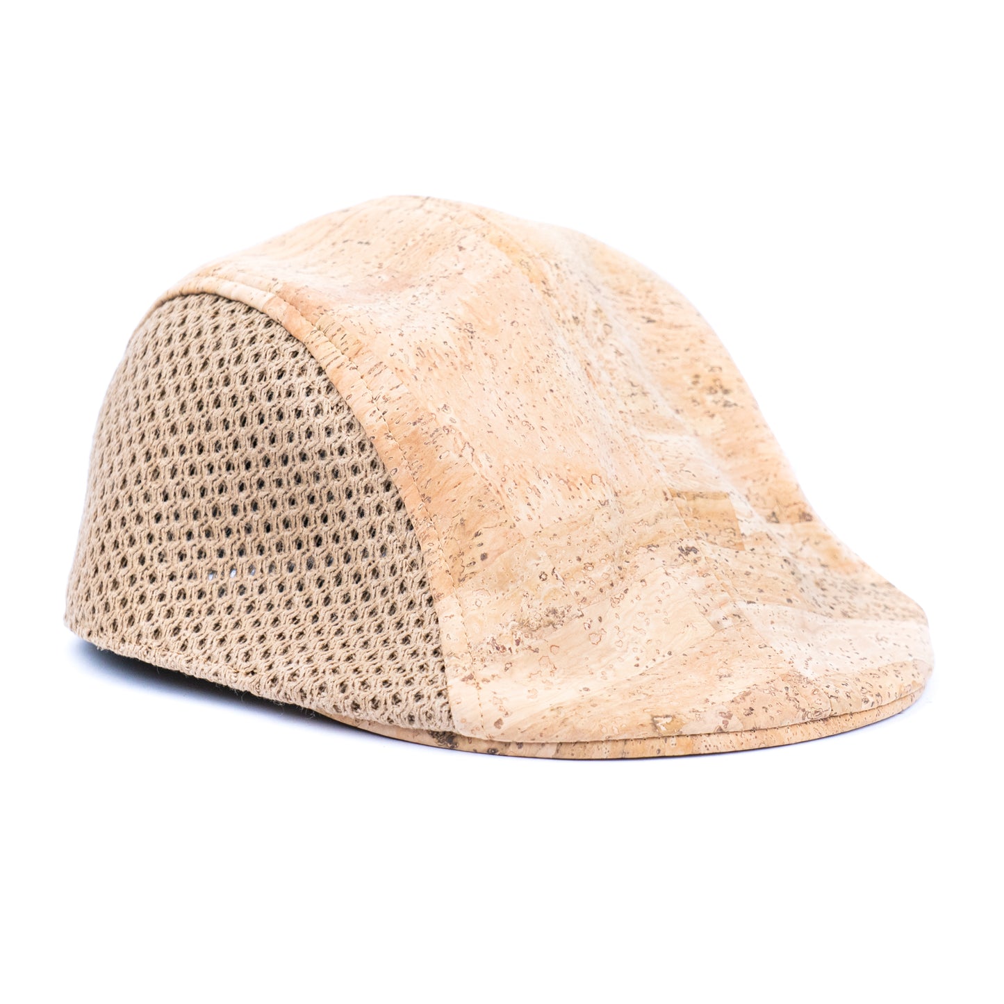 Natural Cork Flat Cap L-1105-B