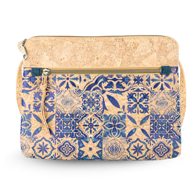 Cork Crossbody Bag for Women – Slim Vegan Shoulder Purse BAGD-248