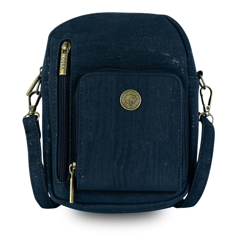 Cork Crossbody Phone Bag – Adjustable Vegan Shoulder Purse with Multi-Pockets BAG-2363