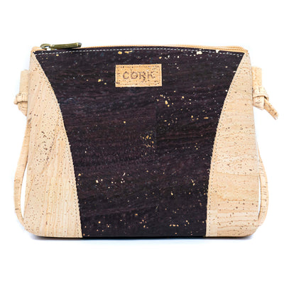 Cork Crossbody Bag Shoulder Purse with Zipper Closure BAGP-328