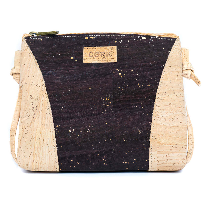 Cork Crossbody Bag Shoulder Purse with Zipper Closure BAGP-328