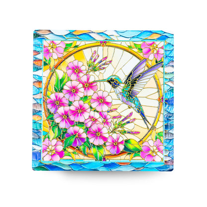 Embossed Ceramic Tile Coasters with Cork Backing L-1135-12（12units）