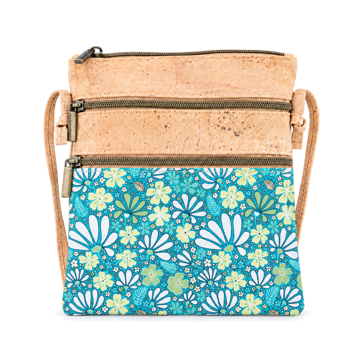 Cork Botanica Slim Crossbody Bag — BAG-2409