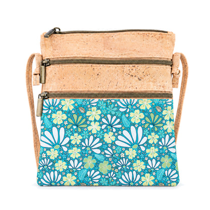 Cork Botanica Slim Crossbody Bag — BAG-2409