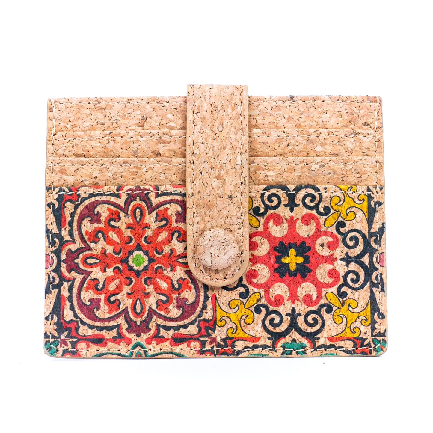Cork Card Wallets in Diverse Patterns BAG-2309