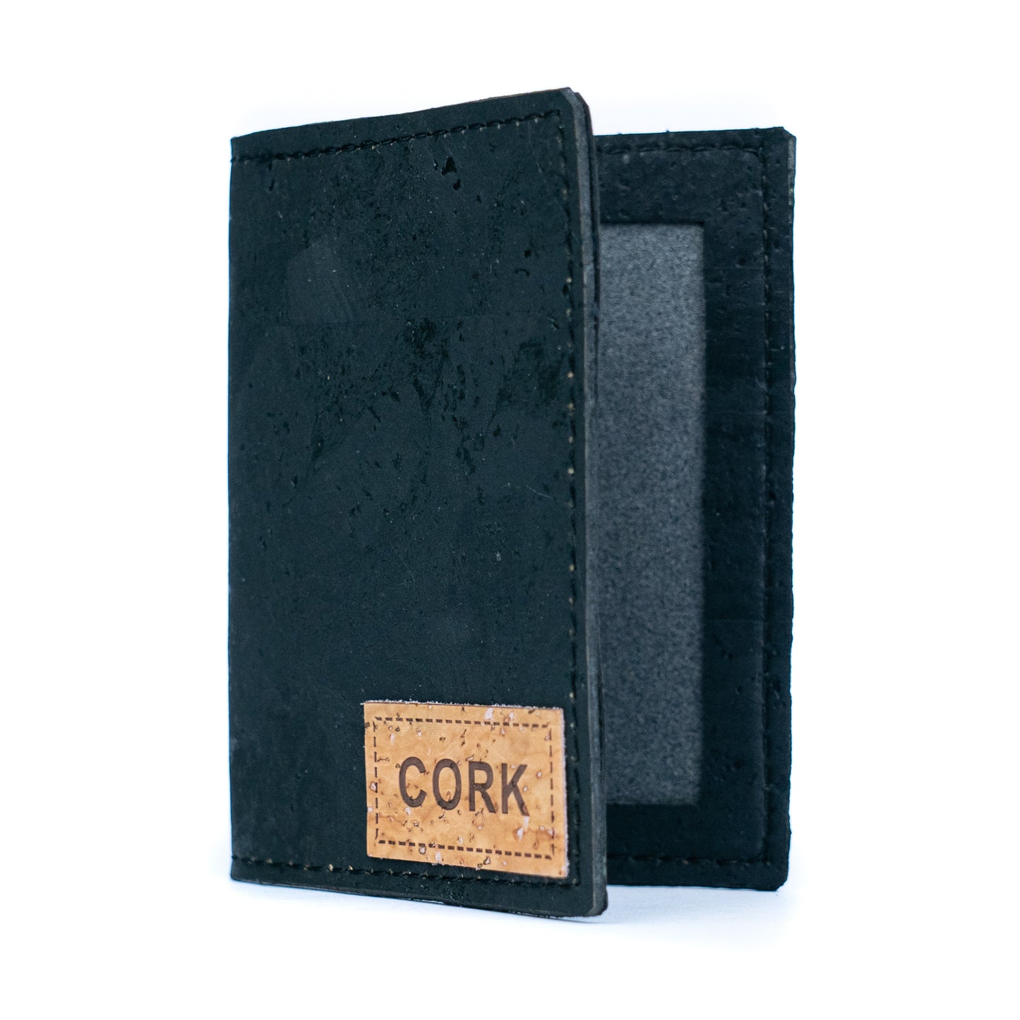 Slim Cork Card Wallet with ID Window BAGP-251A（5units）