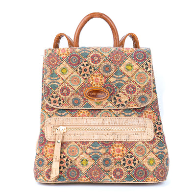 Printed Cork Women’s Backpack BAGD-577