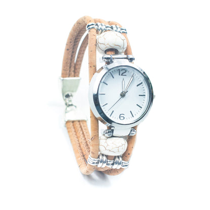 handmade cork watch DIY-012